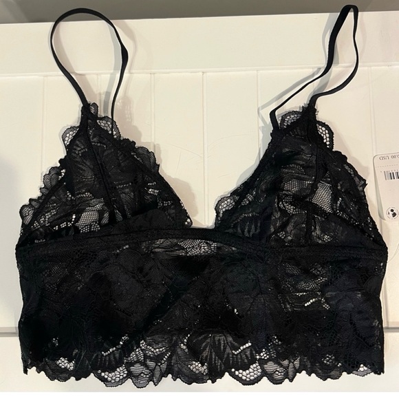 Free People Last Dance Lace Longline Bralette - Picture 3 of 6